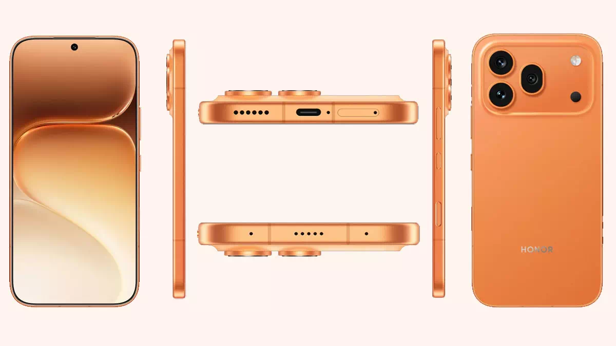 Honor 600 pro orange large